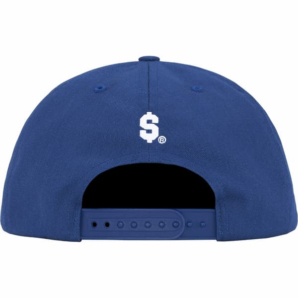 Supreme Handstyle 6-Panel - Blue (front)
