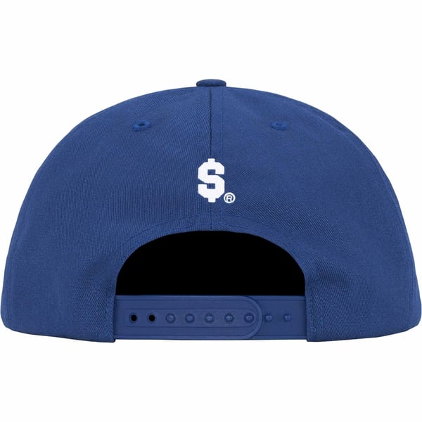 Supreme Handstyle 6-Panel - Blue (front)