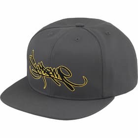 Supreme Handstyle 6-Panel Charcoal