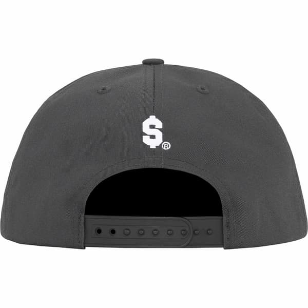 Supreme Handstyle 6-Panel - Charcoal (front)