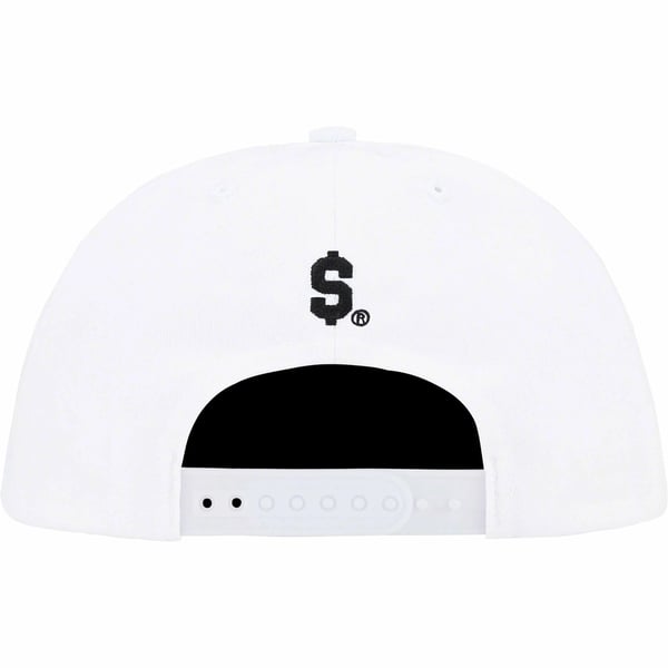 Supreme Handstyle 6-Panel - White (front)