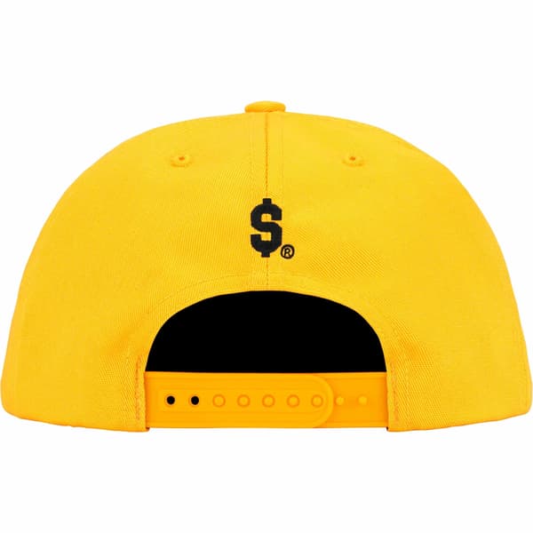 Supreme Handstyle 6-Panel - Yellow (front)