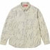 Supreme Handwriting Jacquard Denim Shirt - Dirty (front)