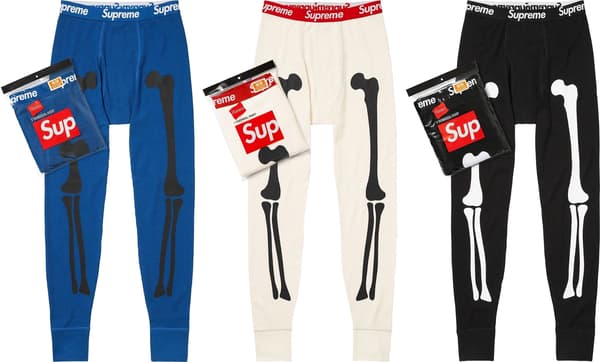 Supreme Hanes Bones Thermal Pant (1 Pack) - Product Image