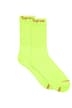 Supreme Hanes Crew Socks (4 Pack - Fluorescent Yellow) - Product Image