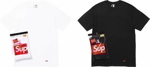 Supreme Hanes Tagless Tees (3 Pack)