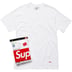 Supreme Hanes Tagless Tees (3 Pack) - White (front)