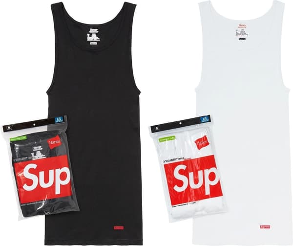 Supreme Hanes Tank Tops (3 Pack) - Product Image