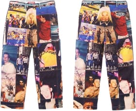 Supreme Hardcore Patchwork Loose Fit Chino Pant Multicolor