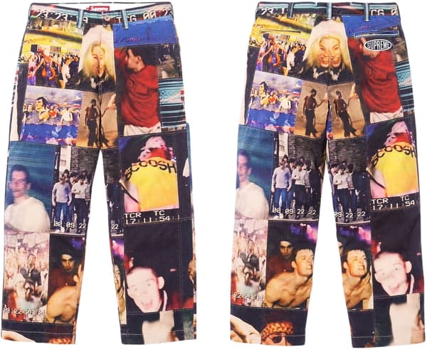 Supreme Hardcore Patchwork Loose Fit Chino Pant - Product Image