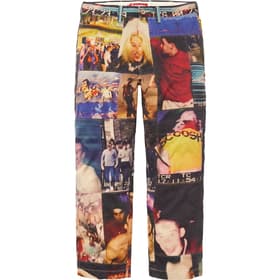 Supreme Hardcore Patchwork Loose Fit Chino Pant Multicolor
