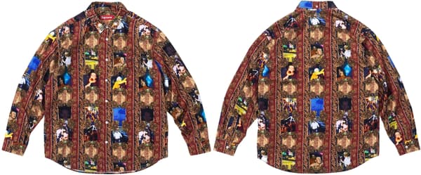 Supreme Hardcore Printed Corduroy Shirt - Product Image