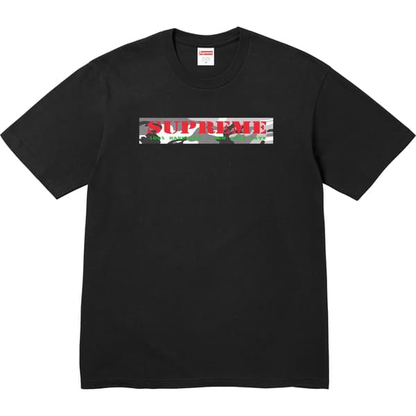 Supreme Hardcore Tee - Black (front)