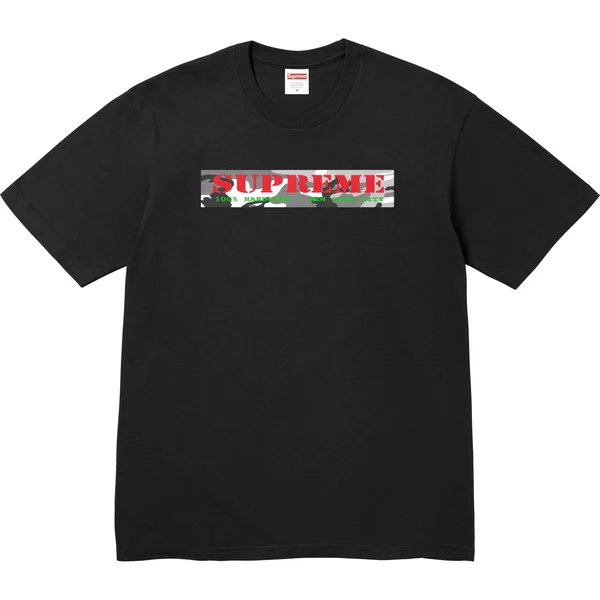 Supreme Hardcore Tee - Black (front)