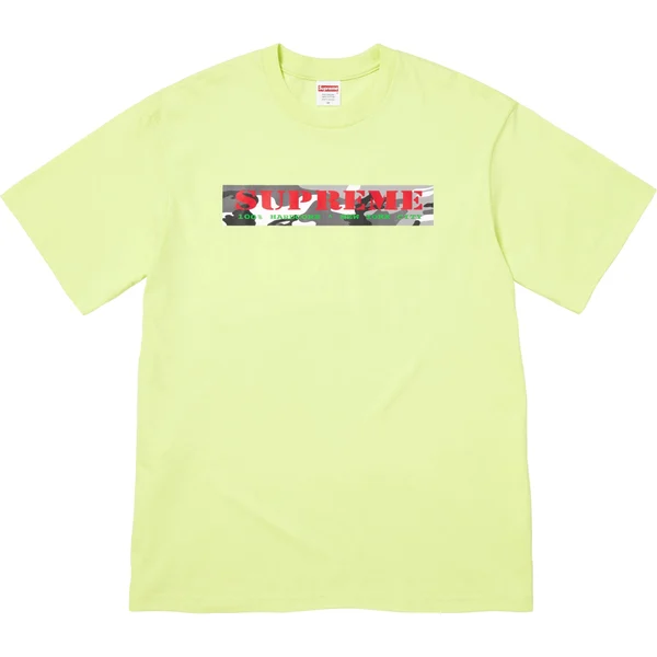 Supreme Hardcore Tee - Pale Mint (front)