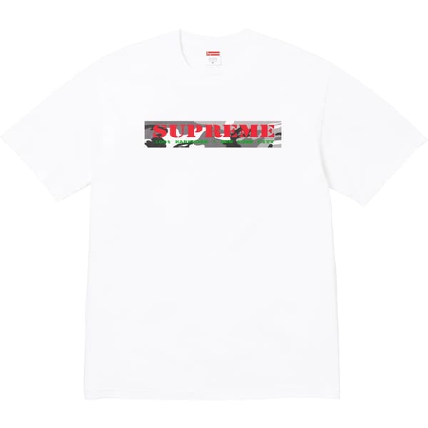 Supreme Hardcore Tee - White (front)