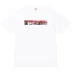 Supreme Hardcore Tee - White (front)