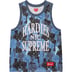 Supreme Hardies Camo Basketball Jersey - Blue (front)