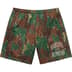 Supreme Hardies Camo Basketball Short - Green (front)
