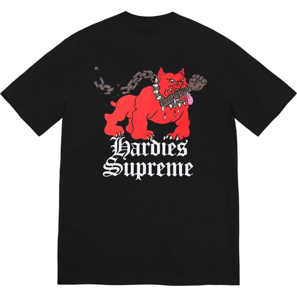 Supreme Hardies Dog Tee - Black (front)