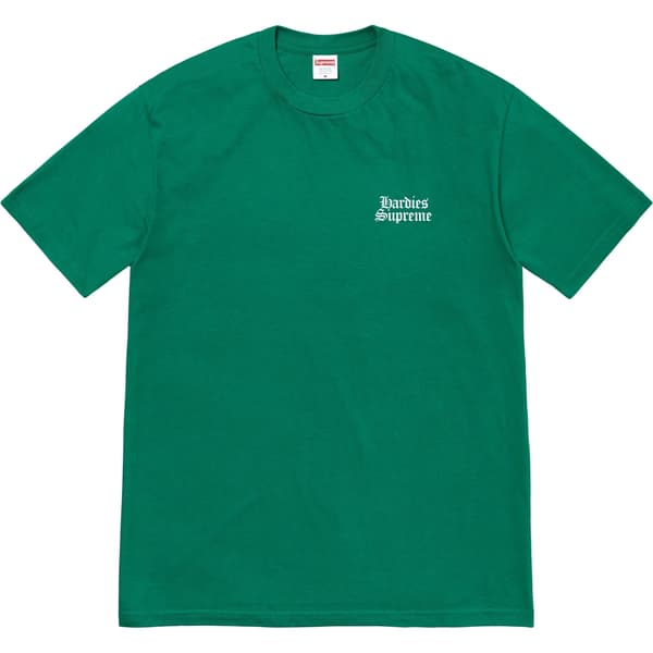 Supreme Hardies Dog Tee - Light Pine (front)