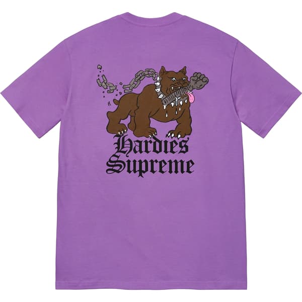 Supreme Hardies Dog Tee - Purple (front)
