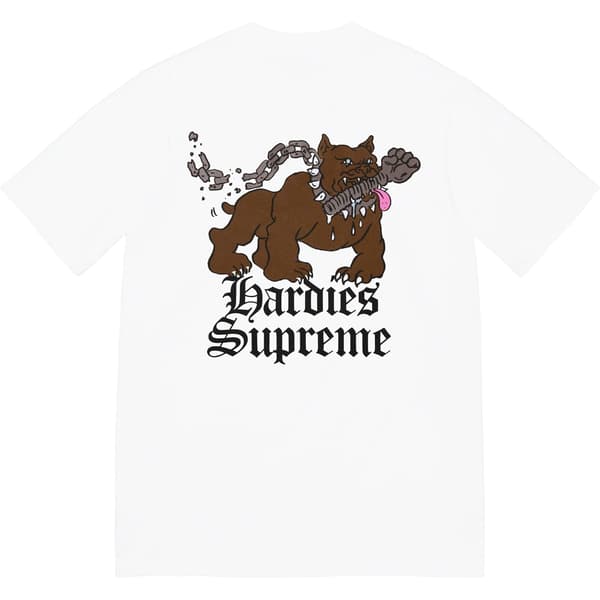 Supreme Hardies Dog Tee - White (front)