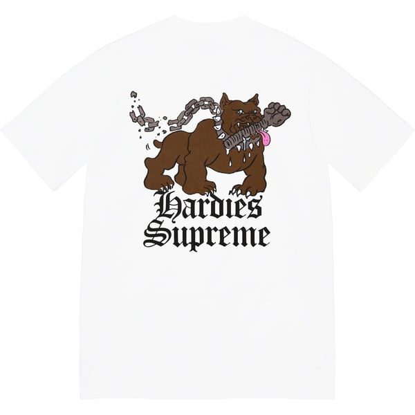 Supreme Hardies Dog Tee - White (front)