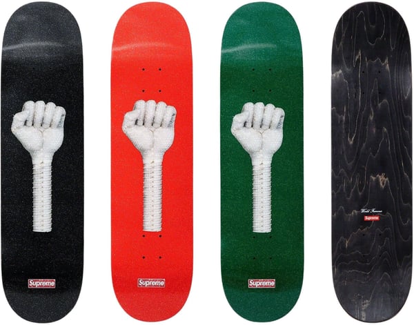 Supreme Hardies Fist Skateboard - Product Image