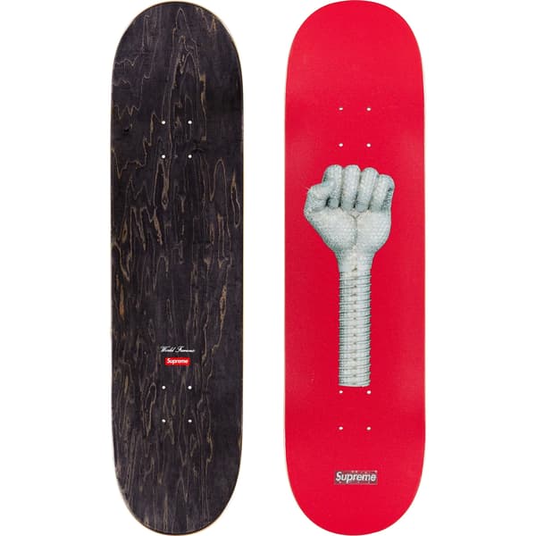 Supreme Hardies Fist Skateboard - 8.25" x 32" (front)