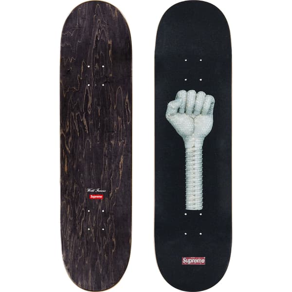 Supreme Hardies Fist Skateboard - 8.375" x 32.125" (front)