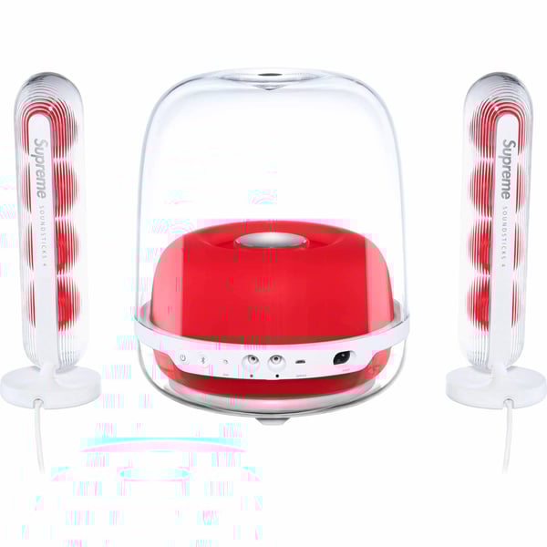 Supreme Harman Kardon Soundsticks - White (front)