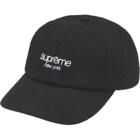 Supreme Harris Tweed 6-Panel Black