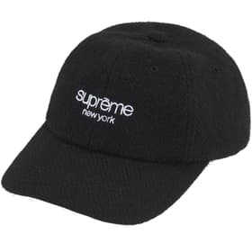 Supreme Harris Tweed 6-Panel Black