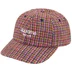 Supreme Harris Tweed 6-Panel - Red (front)
