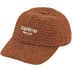 Supreme Harris Tweed 6-Panel - Rust (front)