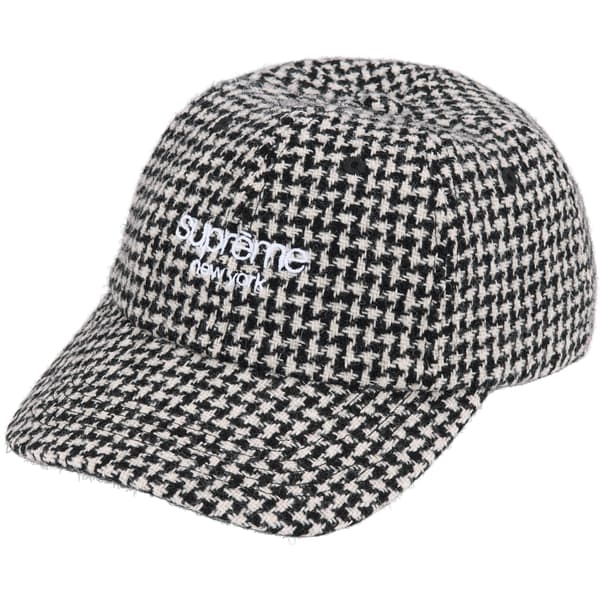 Supreme Harris Tweed 6-Panel - White (front)