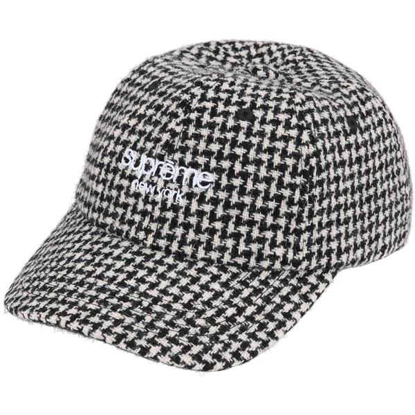Supreme Harris Tweed 6-Panel - White (front)