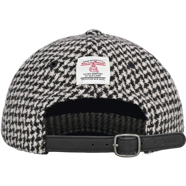 Supreme Harris Tweed 6-Panel - White (front)