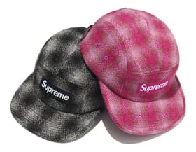 Supreme Harris Tweed Camp Cap