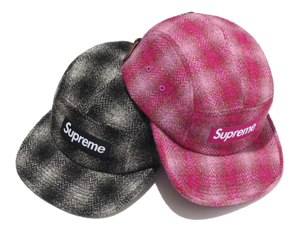 Supreme Harris Tweed Camp Cap - Product Image