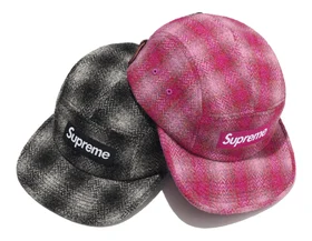 Supreme Harris Tweed Camp Cap