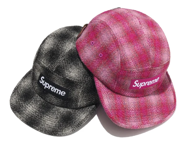 Supreme Harris Tweed Camp Cap - Product Image