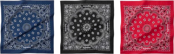 Supreme Hav-A-Hank Bandanas (Pack of 3) - Product Image