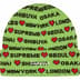 Supreme Hearts Beanie - Lime (front)