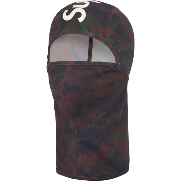 Supreme Heat Reactive Digi Camo Balaclava - Black (front)