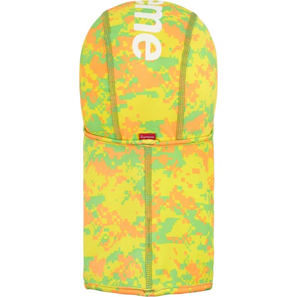 Supreme Heat Reactive Digi Camo Balaclava - Olive (front)