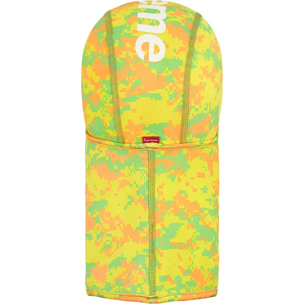 Supreme Heat Reactive Digi Camo Balaclava - Olive (front)