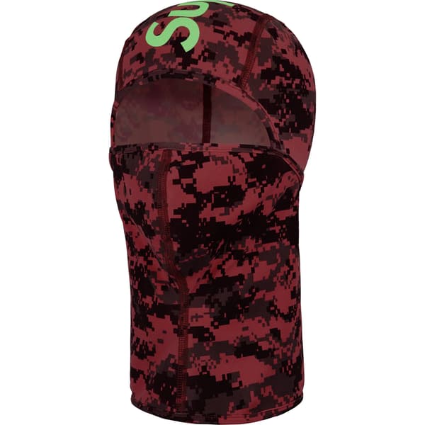 Supreme Heat Reactive Digi Camo Balaclava - Pink (front)