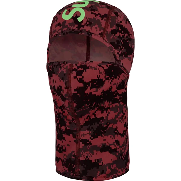 Supreme Heat Reactive Digi Camo Balaclava - Pink (front)